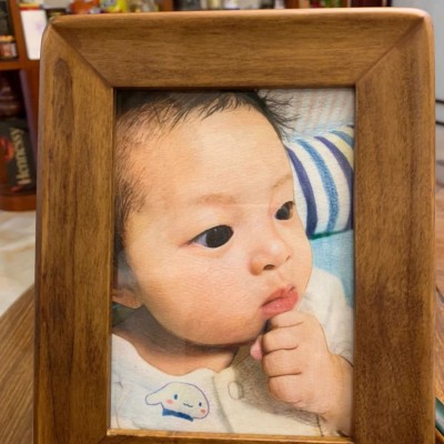 Wood Picture Frame High Quality Wooden Picture Photo Frame Decoration Wood Vintage Photo Frame